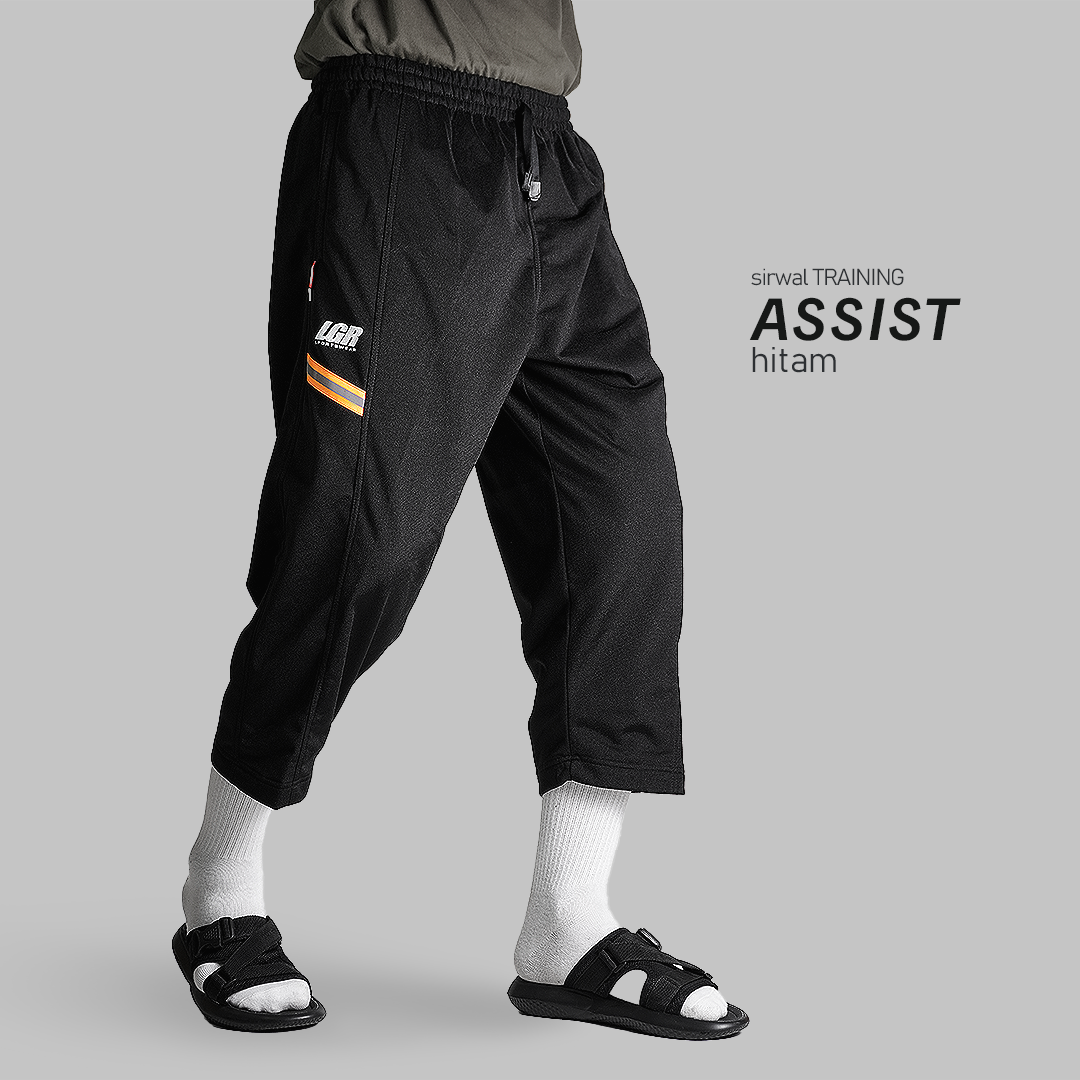 [Standar] Sirwal Training Assist Hitam